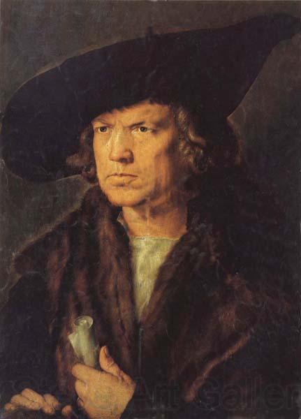 Albrecht Durer Portrait of a Man Spain oil painting art